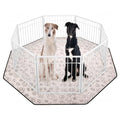 Reusable Puppy Pads, Washable Pee Pads, Leakproof 71"x 71" | Extra Large Absorbent Dog Pads With Waterproof Non-Slip Backing For 8 Panel Playpens, Kennels, Indoor Potty & Puppy Training - size: 71x71-Gray