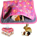 Waterproof Guinea Pig Blankets Washable 3 Pack Small Animal Fleece Cage Liners Pet Soft Sleep Mat Pad Cover Warm Flannel Throw for Hamster Guinea Pig Rabbit Chinchilla Hedgehog Ferret 23"×16"