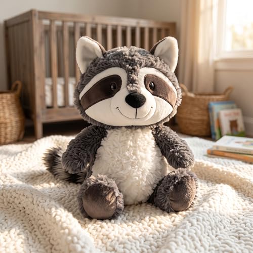 YUKOUQIAN Red Panda Stuffed Animal Cute Plush Doll Toy 10 inch for Girls Boys Christmas (Stand redpanda shenhui) - style: stand redpanda shenhui