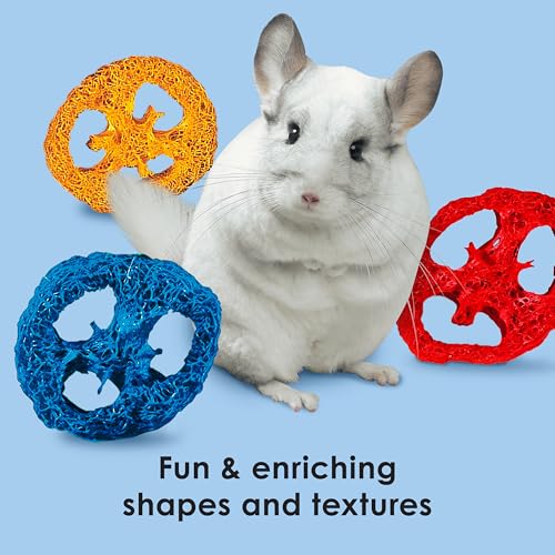 Kaytee Crispy Chews 3-pack For Pet Rabbits, Chinchillas, Guinea Pigs, Rats and Other Small Animals - size: 0.01 Ounce (Pack of 1)