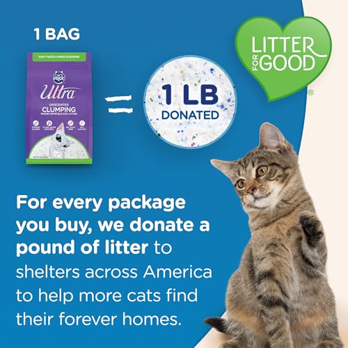 Ultra by Cat's Pride Clumping Micro Crystals Litter, Fragrance Free, 5lb - size: 5 Pound