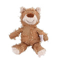 MAXBECK Dog Companion for Heavy Chewers- Indestructible Robust Bear Dog Toy, Resistant Squeaky Dog Toys for Heavy Chewers, Unbreakable Stuffed Plush Dog Toys for Aggressive Chewers (B-Oak) - color: B-Oak