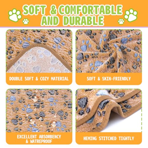 4Pack Soft Guinea Pig Bedding Blankets Washable Small Animal Fleece Cage Liners Reusable Pet Pee Pad Sleep Mat Pad Cover for Hamster Chinchilla Rabbit Hedgehog Dog Cat Essentials (30×42 Inch) - size: 42×30 Inch