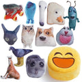 Nocciola Plush Squeaky Dog Toys – 12 Pack Small Dog Chew Toys with Squeakers, Soft Stuffed Puppy Toys with Carry Bag for Small & Medium Dogs - style: 12pcs Funny Toys