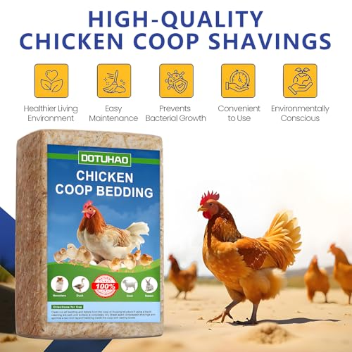 Pine Shavings | Wood Shavings | Chicken Coop Bedding | All Natural | Chicken Coop | Chicken Bedding | Pet Bedding | Small Animal Bedding | Odor Control (2 LB) - size: 2 LB
