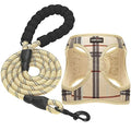 Dog Harness Step-in Breathable Puppy Cat Dog Vest Harnesses for Small Medium Dogs - color: Beige, size: Small (Chest 11.5''-14'', Weight 8-11 lb)
