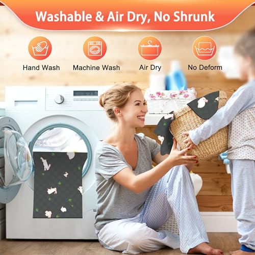 Guinea Pig Cage Liner, Reusable Guinea Pig Bedding Washable Absorbent Pee Pads for Dogs Kitten Rabbit Chinchilla Hamster, Leakproof & Anti Slip (2, C&C 2*3, 24"x36") - color: Gray, size: 24" x 36", 2pcs