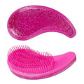 Puppy Brush, Soft Dog Brush for Grooming, Puppy Hair Remover Brush Comb, Grooming Tool for Poodles,Teddy, Yorkies, Maltese, Shih Tzu, Chihuahua, Starry Pink - color: Starry Pink