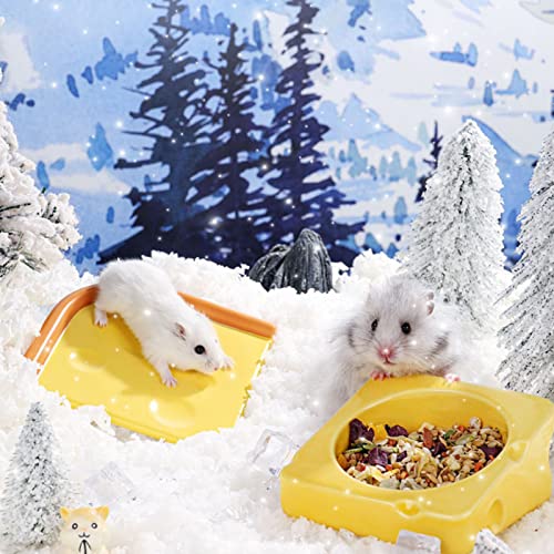 Ceramic Hamster Bedding,Rabbit Cooling Pad/Summer Heat Dissipation Plate,Pet Cooling Mat for Rabbits/Guinea Pig/Dwarf Hamster/Gerbil/Chinchilla/Bunny and Other Small Animals