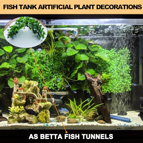 2 PCS Hermit Crab Climbing Toys Faux Grass Mat 10 x 10 Inch Fake Turf Hermit Crab Climbing Wall Square Plastic Aquarium Plants Lawn HermitCrabs Supplies Small Animals Cage Accessories - color: Dark Green