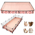 Waterproof Guinea Pig Cage Liners, Washable & Reusable Small Animal Cage Mat, for Rabbit, Hamster, Chinchilla, Hedgehog (Watermelon),C&C 28x70 inches - size: C&C 2x5(28x70 inches)