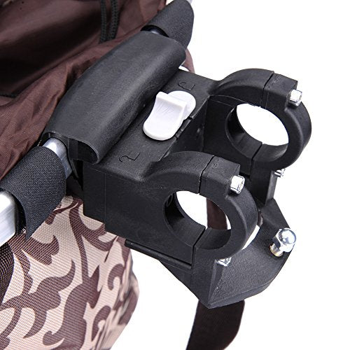 Pet Dog Bike Basket & Carrier Bag- Foldable Detachable Pet Travel Bicycle Basket - Small Animal Dog Cat Rabbit Bike Ride Basket Carrier (Coffee) - color: Coffee