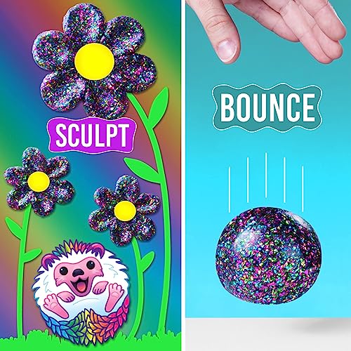 Crazy Aaron's Thinking Putty® - Happy Hedgehog - Multi-Color Sensory Putty for Kids and Grown ups in a 4" Tin - Creative and Endless Fun, Stress Relief Therapy Toys, Never Dries Out - Made in USA