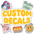 Custom Stickers Personalized - Custom Pack Die Cut Vinyl Decals | Print Your Own Sticker, UV-Resistant Customized Sticker Labels for Jars, Laptops, Bottles, Custom Labels for Business Logo