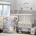 Lambs & Ivy Disney Baby Moonlight Mickey Mouse 3-Piece Nursery Crib Bedding Set - color: Moonlight Mickey