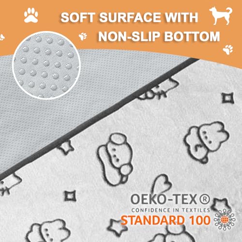 Reusable Puppy Pads, Washable Pee Pads, Leakproof 36"x 36" 2 Pack | High Absorbency Dog Training Pads, Wee Wee Pads With Waterproof Non-Slip Base For Indoor Potty, Crates, Playpen & Senior Dogs - size: 36x36(pack of 2)-pet