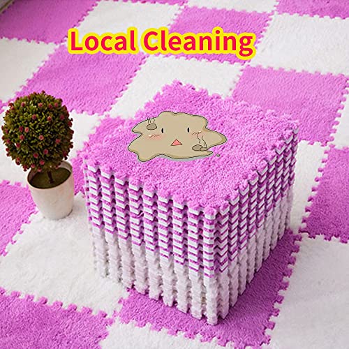 10Pcs 11” x 11” Guinea Pig Pads Washable, Reusable Guinea Pig Fleece Cage Liners, Soft Warm Rabbit Sleep Mat Blanket Bed (White) - color: White X 10