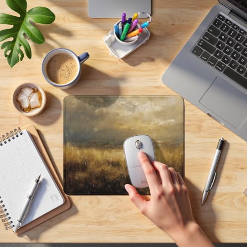 Christian Jesus with Lamb Mouse Pad, Christian Jesus Religious Gifts Mouse Pads Mousepad for Office Desk Computers Laptop, Religious Faith Office Supplies Desk Accessories, 9.5x7.9 Inch - color: 16Child