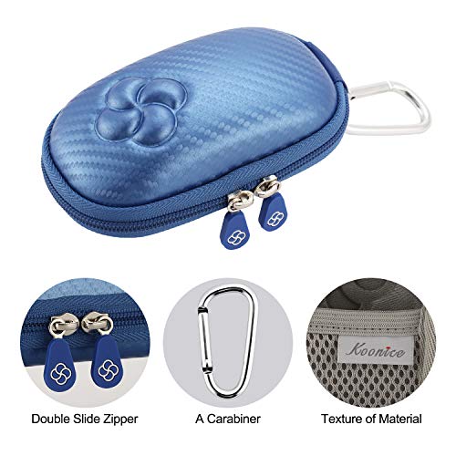 Hard Case Compatible for Apple Magic Mouse (1 2 & 3 Gen) Including Carabiner (Blue) - color: Blue