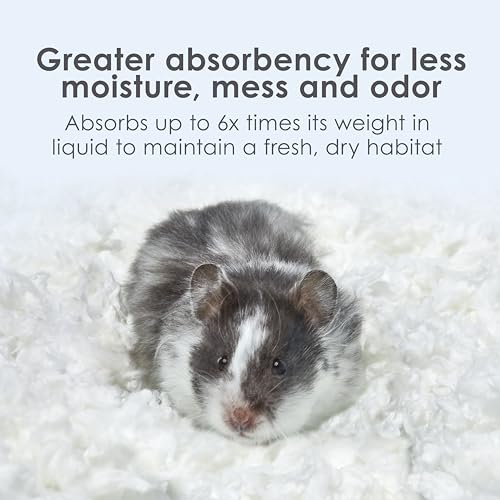 Kaytee Clean & Cozy White Paper Bedding, Made for Small Animals, 49.2 Liters - size: 49.2 Liters