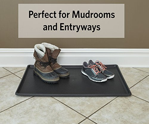 MidWest Homes for Pets 24-Inch Replacement Pan, Measures 22.84 x 16.67 x 1 Inches, Universal Leak-Proof Tray for Dog Crates & Multi-Purpose Use, Fits Most Standard 24" Wire Crates