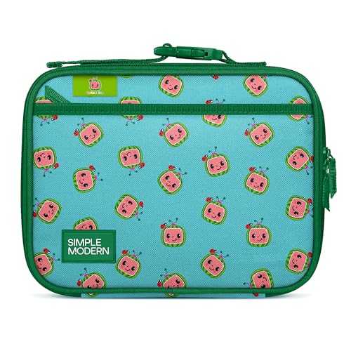 Simple Modern CoComelon Kids Lunch Box & Insulated Lunch Bag for School | Hadley Cute Lunch Box for Girls, Boys, Toddlers | Fits Bento Box, Lunch Containers | Small Lunch Bag | CoComelon Watermelons - color: CoComelon: Watermelons