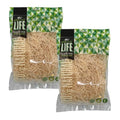 Aspen Wood Excelsior, Fine Cut, Small 2-Pack | Natural Aspen Wood Excelsior for Crafts & Animal Bedding, Cages, Soft & Absorbent, Dye-Free, Family Owned, USA Made