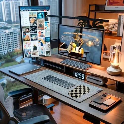 Ergonomic Mouse Pad Wrist Support,Black&White Wrist Rest Mousepad for Carpal Tunnel Pain Relief with Integrated Memory Foam Slope Massage Design - color: H-01