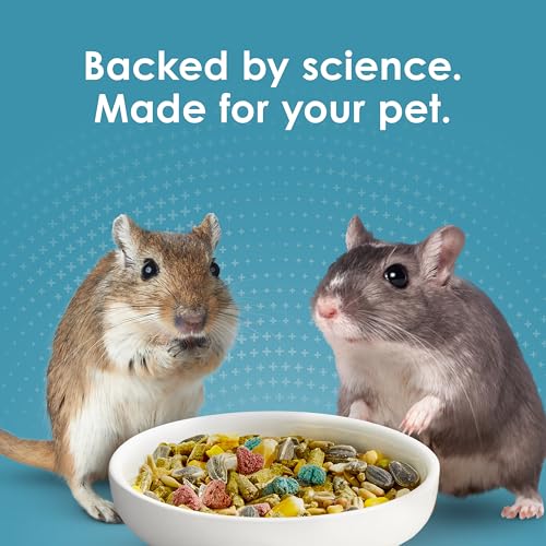 Kaytee Forti-Diet Pro Health Nourish+Protect Hamster and Gerbil Food, Comprehensive Nutrition Backed by Science, Digestive Health, Immune Support, 3 Pounds - size: 3 Pound (Pack of 1)