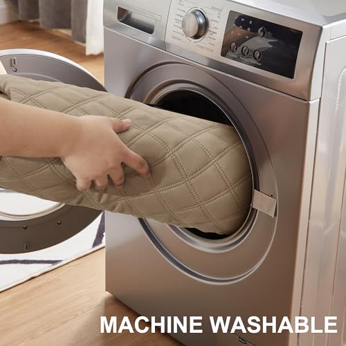 Eterish Reusable Washable Pee Pads for Dogs Large/Extra Large 36'' x 41'' 2 Pack, Absorbent Pet Puppy Dog Training Pads Non-Slip, Waterproof Whelping Potty Pads for Dogs Leak-Proof - color: Khaki, size: 2 Pack (36"x41")