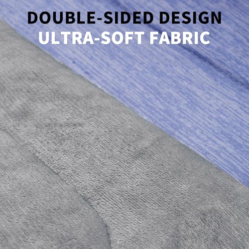 MARUNDA Dog Cooling Mat, No Need to Freeze Or Refrigerate This Cool Pet Pad Cat Mats- Keep Your Pet Cool, Machine Washable (Blue, 28" x 20" - M-Crate) - color: Blue, size: 28" x 20" - M-Crate