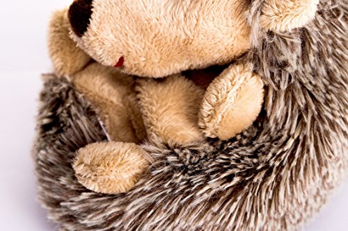 DILLY DUDU 15CM Hedgehog Stuffed Animal Plush Toy, Soft Toy Gift for Children Girlfriend (6 Inches)