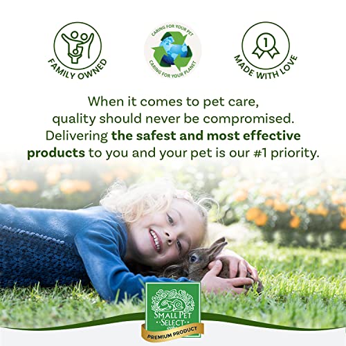 Small Pet Select Pine Pellet Bedding for Rabbits & Guinea Pigs, 8 lb | Absorbent Odor Control, Made in USA, Low Dust, Biodegradable, For Hamsters, Bunnies, Chinchillas & Small Pets - size: 8 Pound (Pack of 1)