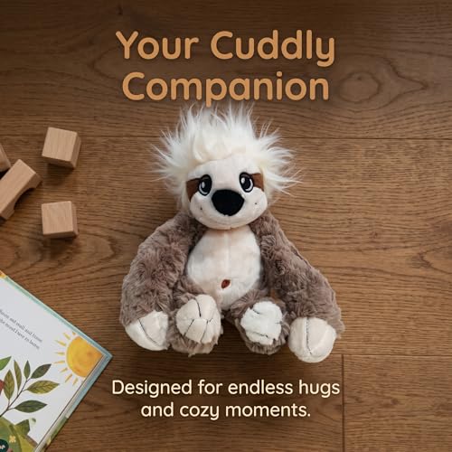 YUKOUQIAN Sloth Stuffed Animal Cute Plush Doll Toy 10 inch for Girls Boys Christmas (Stand Sloth) - style: stand sloth