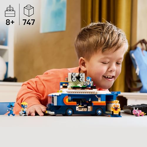 LEGO Sonic the Hedgehog Team Sonic Command Truck Building Toy - Pretend Play Vehicle W/5 Figures for Boys & Girls, Ages 8+ - Toy Building Blocks for Kids - Gift Idea for Birthdays - 77006