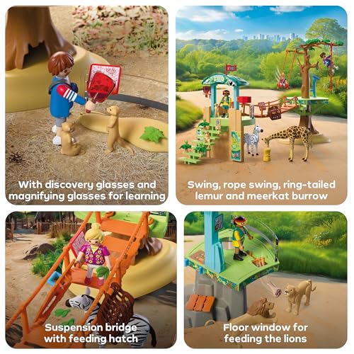 Playmobil Zoo: Wilderness Climbing Park