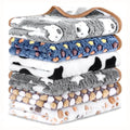 Eilyliafe 6 Pcs Guinea Pig Blankets Bedding Small Animal Cage Liners Sleep Mat Absorbent Reusable Pet Pee Bedding Pad Cover for Hamster Ferret Chinchilla Rabbit Hedgehog (30 x 42 Inch) - size: 30 x 42 Inch