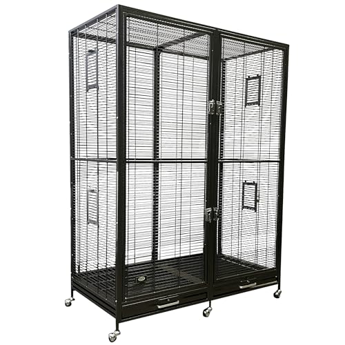 Exotic Nutrition Borneo Small Animal Cage - for Sugar Gliders, Squirrels, Marmosets & Other Small Pets (Cage) - size: Cage