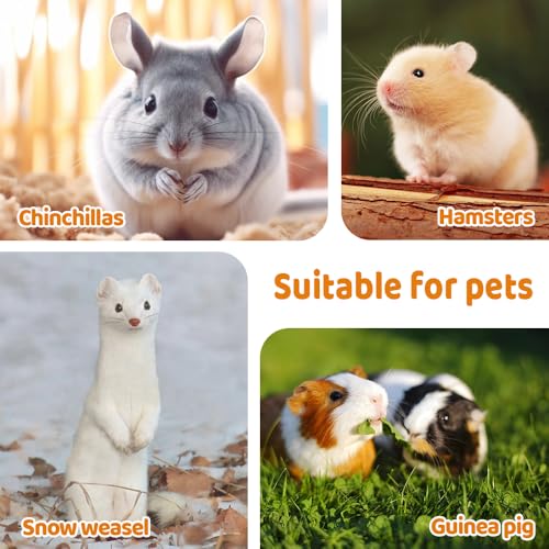 Ferret Sling Carrier, Soft Breathable Small Animal Sling Bag with Widened & Adjustable Shoulder Strap for Ferrets Puppy Kitten Rabbit