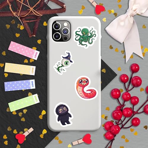 100Pcs Cryptid Stickers Waterproof, Decals - Cryptids Gifts, Party Supplies - Gift for Women & Men - color: Cryptid Stickers