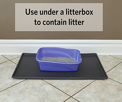 MidWest Homes for Pets 24-Inch Replacement Pan, Measures 22.84 x 16.67 x 1 Inches, Universal Leak-Proof Tray for Dog Crates & Multi-Purpose Use, Fits Most Standard 24" Wire Crates
