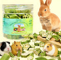 20g Okra Freeze-Dried Hamster Snack & Treats Toy - Small Animal Natural Treat for Dwarf Syrian Robo Hamsters Gerbils Mice Lemmings Degus or Other Small-Sized Pets