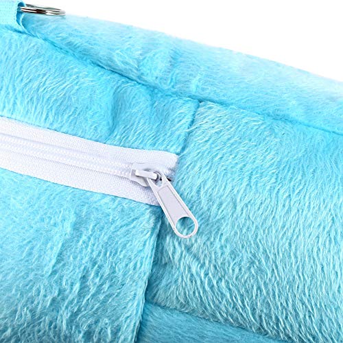 Tbest Pet Carrier Bag Hamster Rat Cat Rabbit Pet Sling Carrier Backpack Hedgehog Chinchilla Ferret Sleeping Outdoor Traveling Bag Handbags Backpack - color: Blue