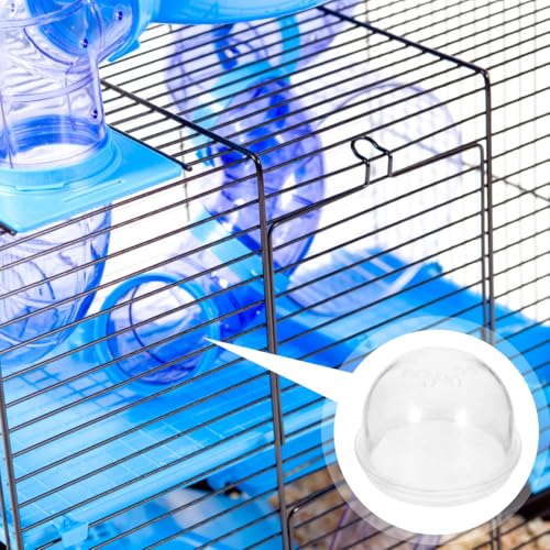 balacoo Hamster Tube Stopper 3pcs Holes Tubes Random Cap Chinchilla Toy Accessories DIY Cage | Tools Animals with Plugs External Pig Plastic Stopper Hole Mice Rat Guinea Small Pet Stoppers