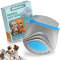 Face Comb for Dogs,Pet Grooming Combs with Rounded FineTeeth,Stainless Steel Tear Stain Remover for Dogs Cats,Lightweight & Portable Pet Grooming Brush Suitable for All Furry Pets