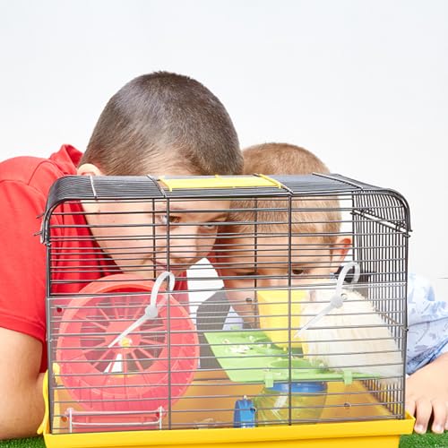12 Pcs 14" x 4.5" Pet Cage Edge Liner PVC Clear Urine Guard Side Lining Cage Accessories for Rabbit Ferret Hamster Rat Critter Nation