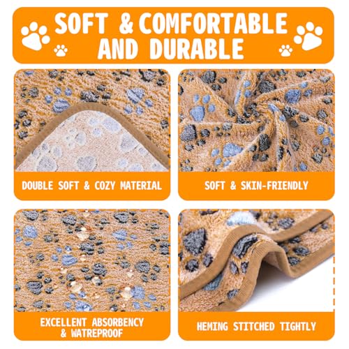 8PCS Soft Guinea Pig Bedding Blankets Washable Small Animal Fleece Cage Liners Reusable Pet Pee Pad Sleep Mat Pad Cover for Hamster Chinchilla Rabbit Hedgehog Dog Cat Essentials (16×24 Inch) - size: 24×16 Inch
