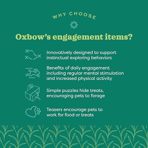 Oxbow Lettuce Forage Mat for Rabbits & Guinea Pigs, Enriching Food Puzzle | Oxbow Enriched Life, Small Animal Enrichment, Food Mat, Rabbits, Guinea Pigs, Hamsters, Chinchillas, Fleece, Scatter Feeding