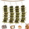kathson Rabbit Treats Bunny Chew Toys for Teeth Grinding, Organic Bamboo Sticks Natural Guinea Pig Enrichment Toys for Small Animals Hamster Chinchilla 4 Pack - size: 4PCS