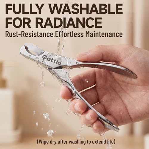 Dog Nail Clippers - All Steel Material, Built-in Spring,Heavy Duty Dog Nail Trimmer Full Metal Razor Sharp Professional for All Dogs Cats with Thick Toena,Dog Nail Trimmers - color: Dog Nail Clippers Set (Glossy)
